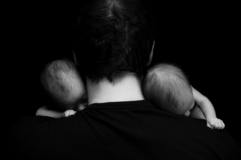 Baby and father photography copenhagen denmark tohil treviño